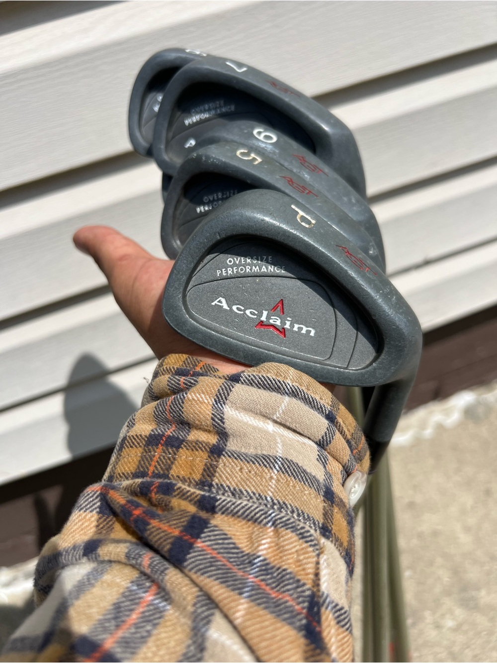 Acclaim Agt Oversize Iron Set 5-9P Graphite Shaft Right Hand 6 Irons